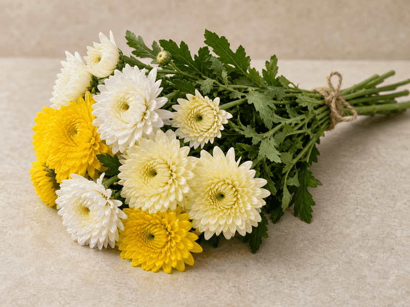 Chrysanthemum (Chandramallika)