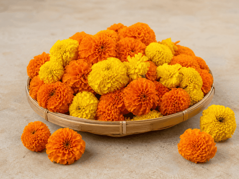 Loose marigold (Genda)