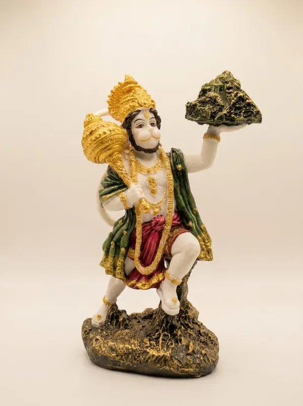 Lord Hanuman Sanjeevani Booti Carrying (BIG)