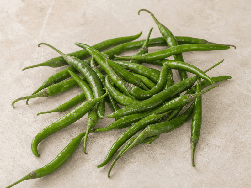 Green chilli (Kancha lanka)