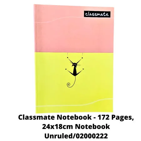 Classmate Four Line Notebook (172 pages)