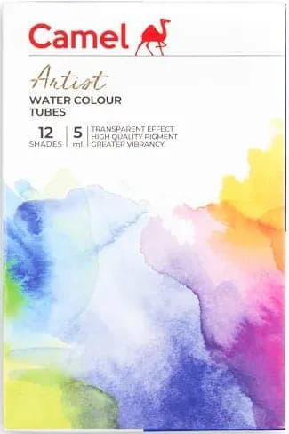 Camel Artist Water Colour (12 Sahdes, 5ml)