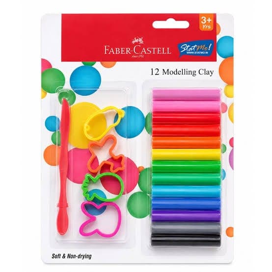 Faber-Castell 12 Modelling Clay