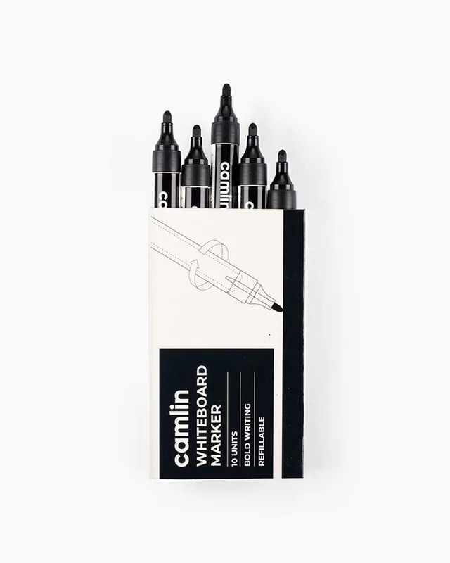 Camlin Bold -E White Board Marker (Black)